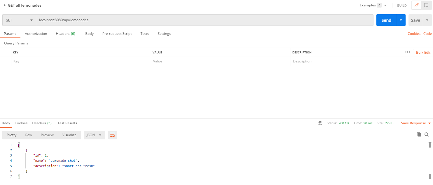 GET Request REST API Postman