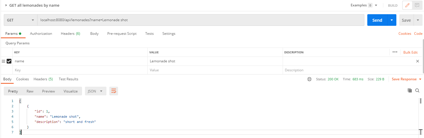 Spring Data get by name method query creation