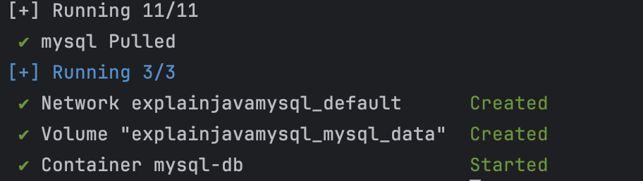 docker compose terminal